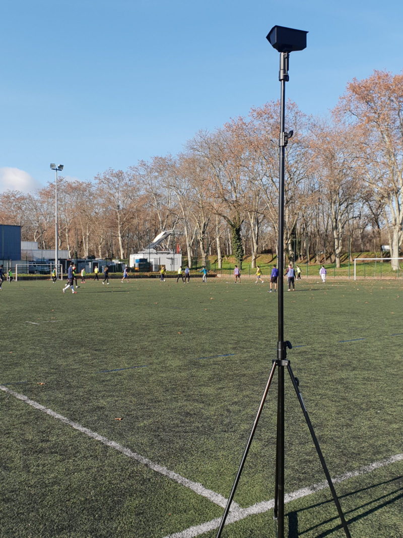 Match filmer football caméra match analyse entrainement